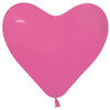 Hart Ballon Pastel Fuchsia